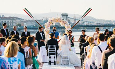 Dunai hajózás, hajóbérlés esküvőre a Dunán