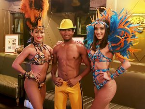 Brazil karneváli show és dobosok rendezvényre